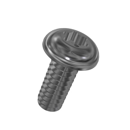 Allied Titanium #10-24 x 1/2 in Torx Button Machine Screw, Plain Titanium 0082713